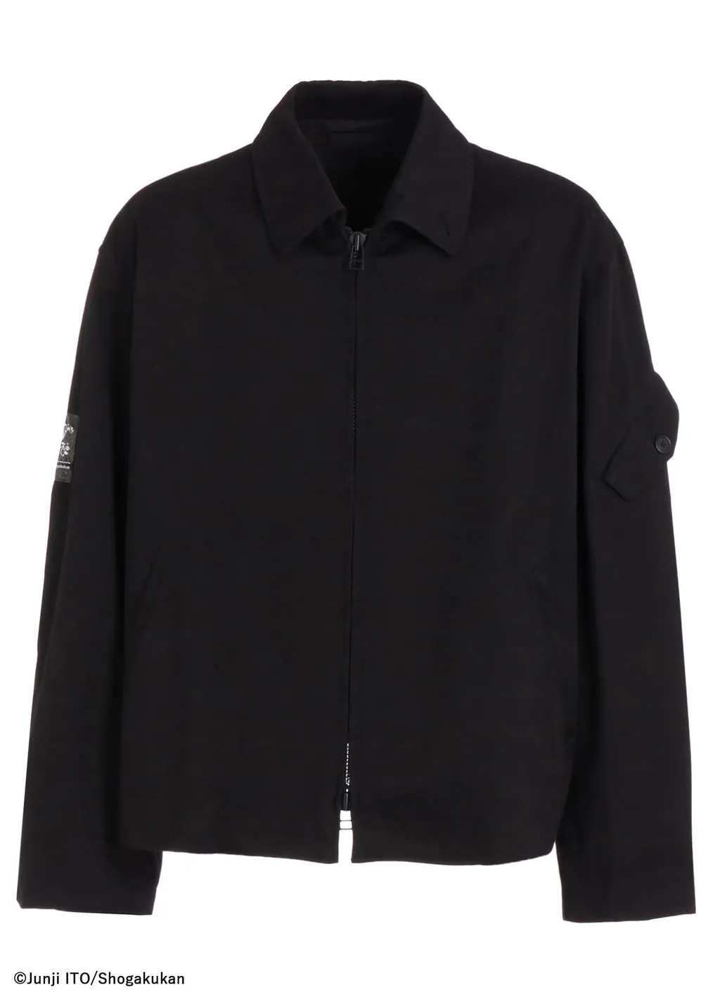 S'yte × Junji Ito -Uzumaki- Kirie Embroidery Zipper Blouson