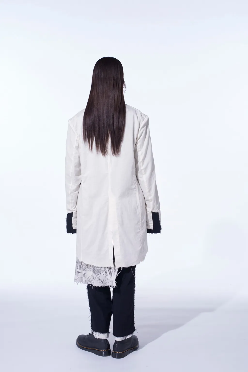 S'yte × Junji Ito -Uzumaki- Kirie Printed Wrap Skirt Pants
