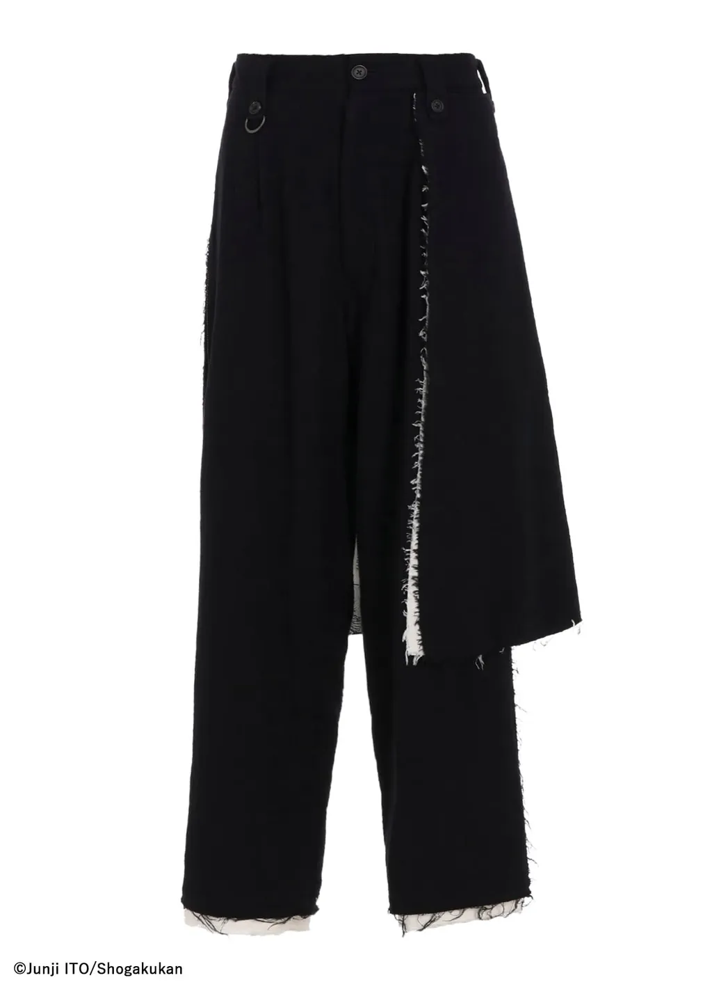 S'yte × Junji Ito -Uzumaki- Kirie Printed Wrap Skirt Pants