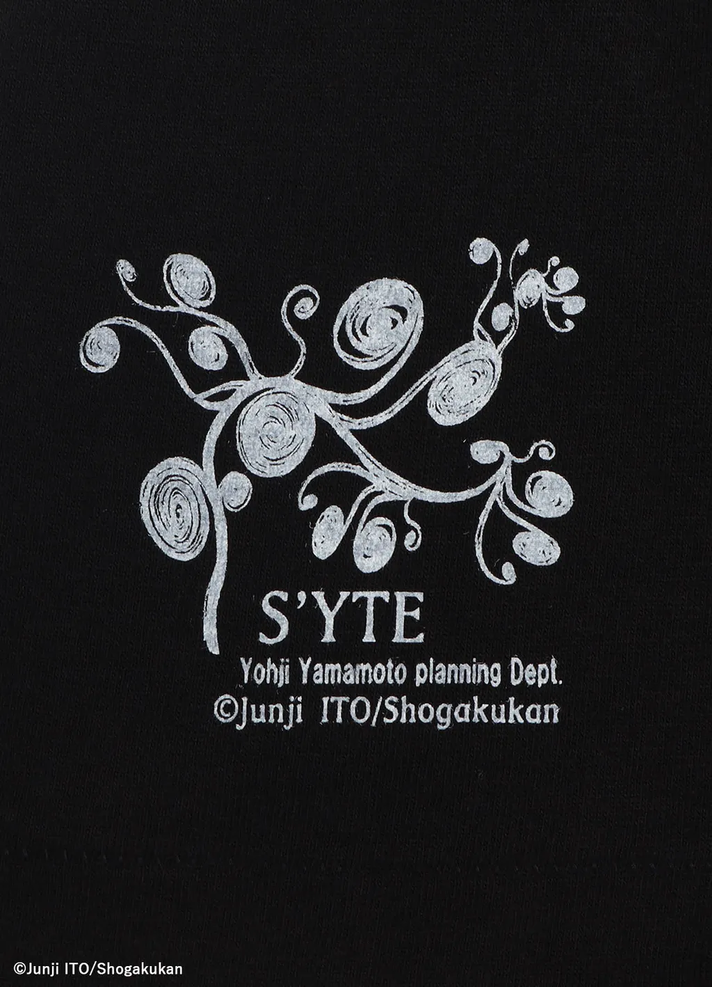 S'yte × Junji Ito -Uzumaki- The Spiral Graphic T-Shirt