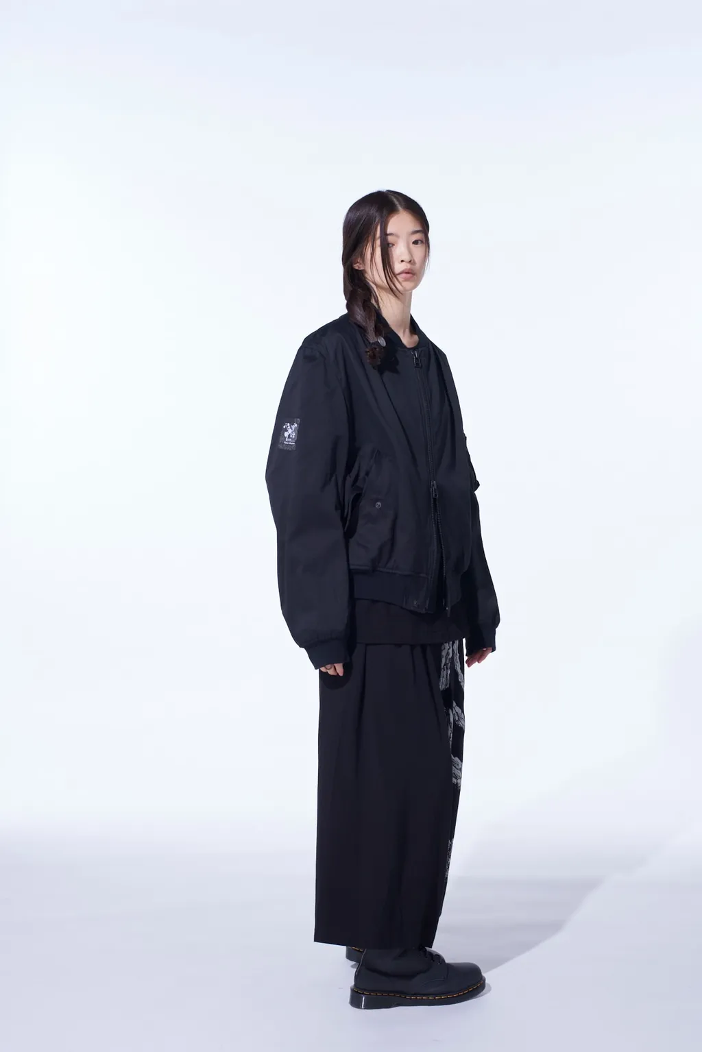 S'yte × Junji Ito -Uzumaki- Azami Embroidery Bomber Jacket