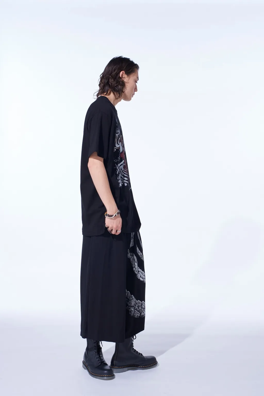 S'yte × Junji Ito -Uzumaki- Kirie’S Spiral Dress Graphic T-Shirt
