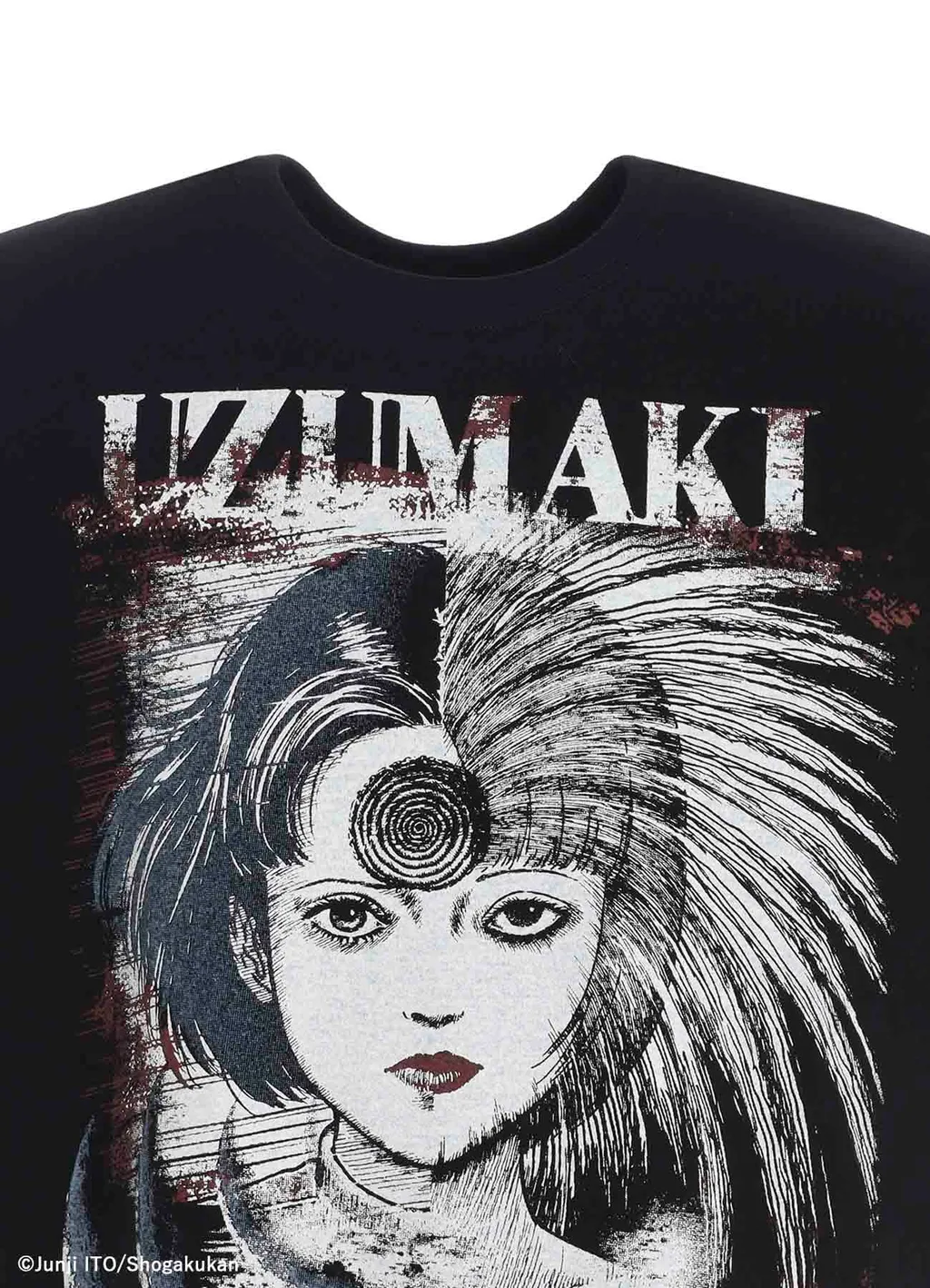 S'yte × Junji Ito -Uzumaki- Azami Collage Graphic T-Shirt