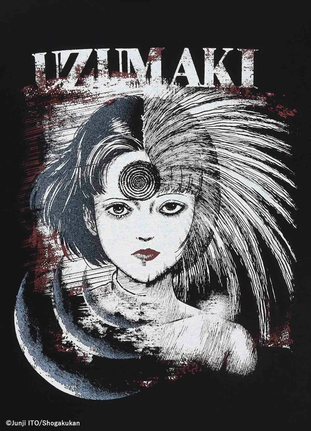 S'yte × Junji Ito -Uzumaki- Azami Collage Graphic T-Shirt