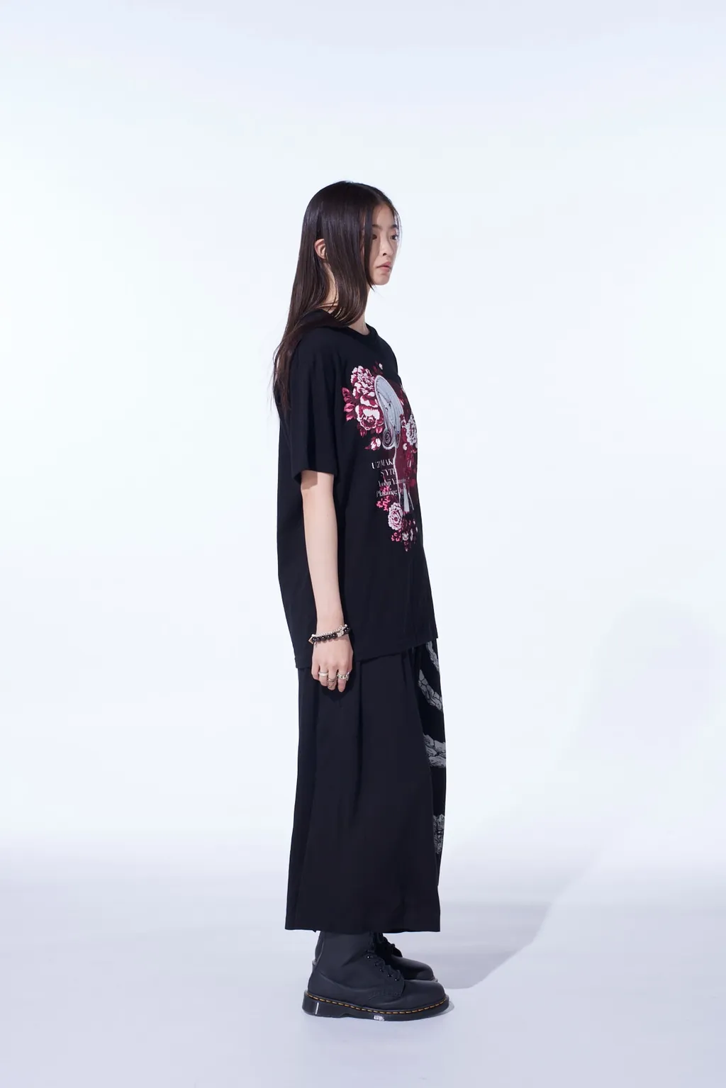 S'yte × Junji Ito -Uzumaki- Flower And Kirie Graphic T-Shirt