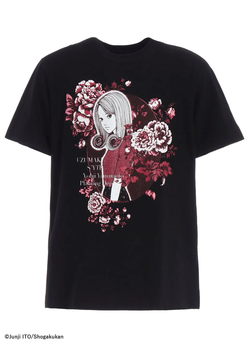 S'yte × Junji Ito -Uzumaki- Flower And Kirie Graphic T-Shirt