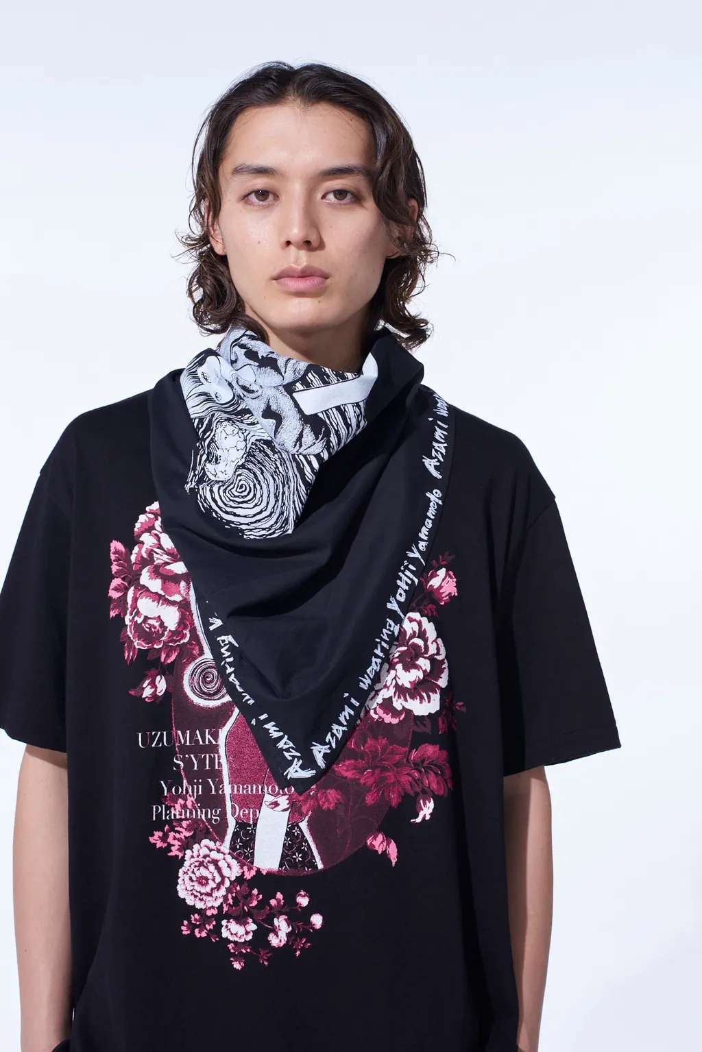 S'yte × Junji Ito -Uzumaki- Azami Wearing Yohji Yamamoto Scarf