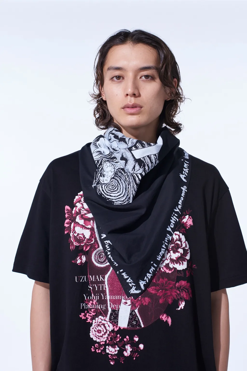 S'yte × Junji Ito -Uzumaki- Azami Wearing Yohji Yamamoto Scarf