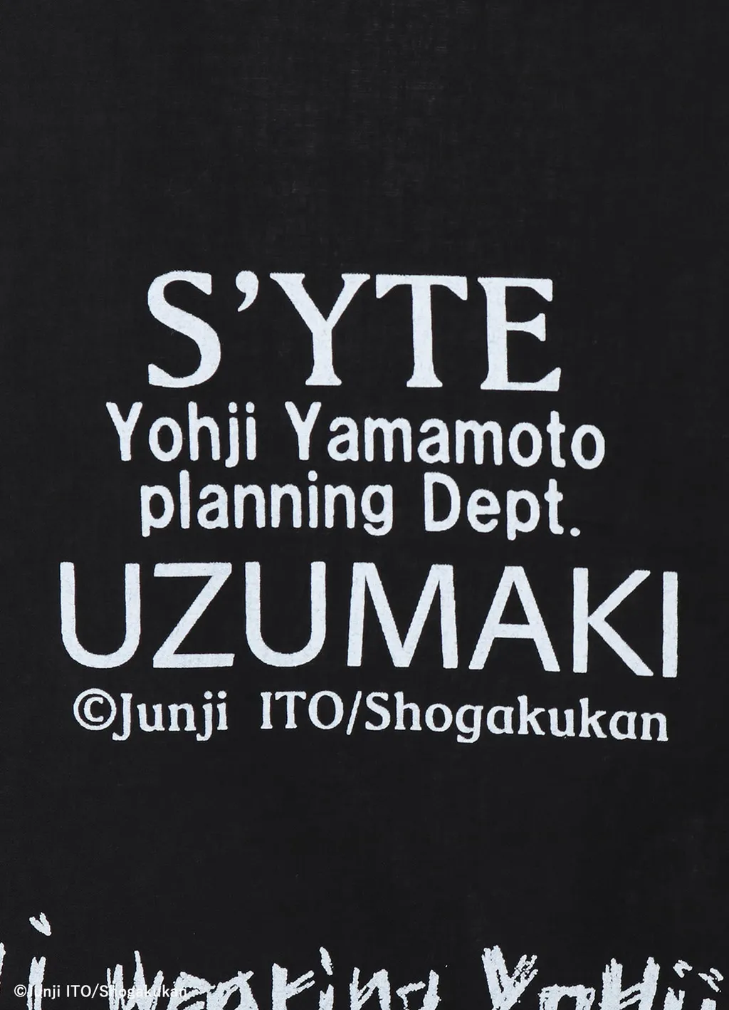 S'yte × Junji Ito -Uzumaki- Azami Wearing Yohji Yamamoto Scarf