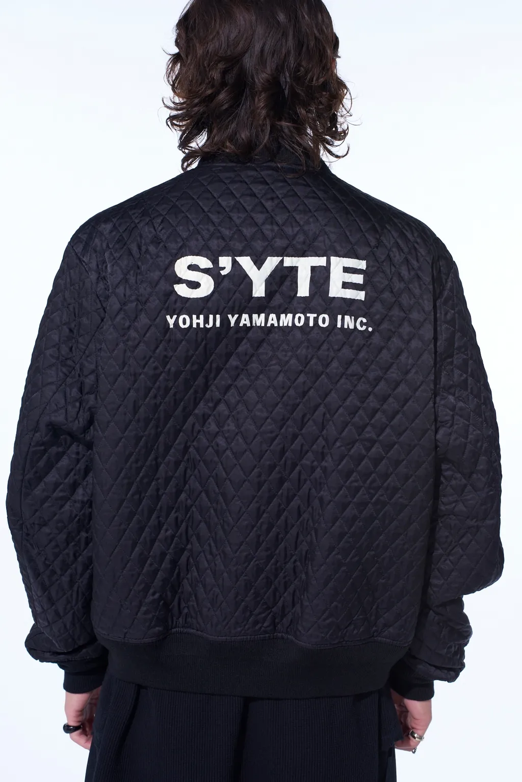Nylon Twill Reversible Bomber Jacket
