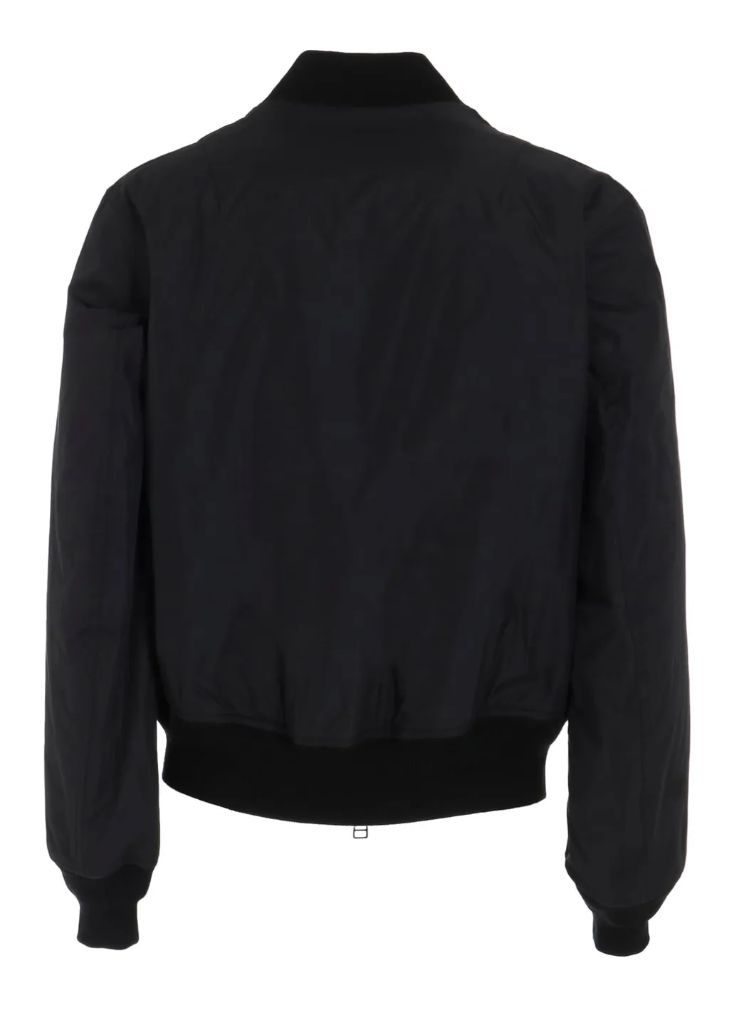 Nylon Twill Reversible Bomber Jacket