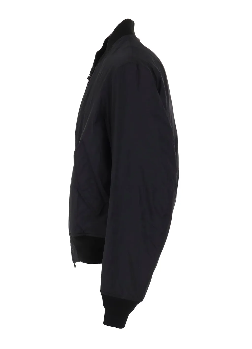 Nylon Twill Reversible Bomber Jacket