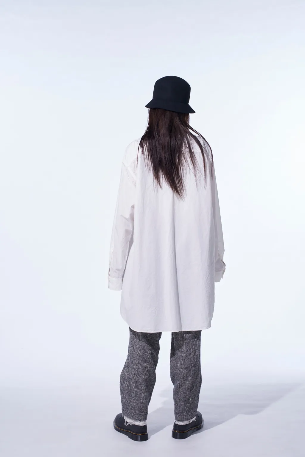Cotton Linen Drawstring Pocket Shirt
