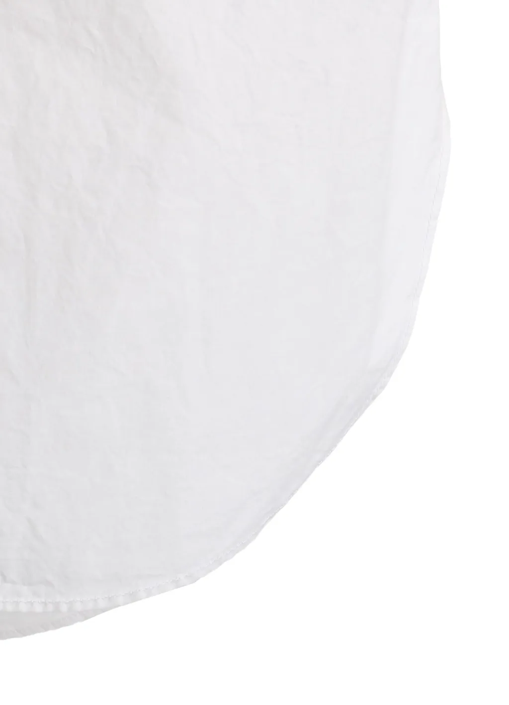 Cotton Linen Drawstring Pocket Shirt