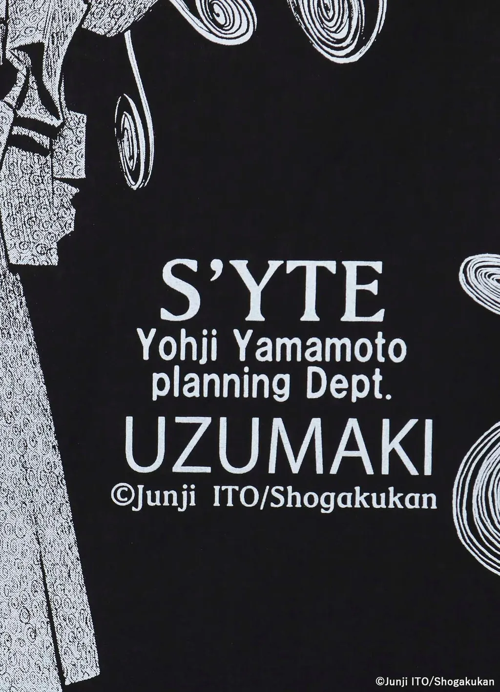 S'yte × Junji Ito -Uzumaki- Kirie Wearing Yohji Yamamoto Scarf