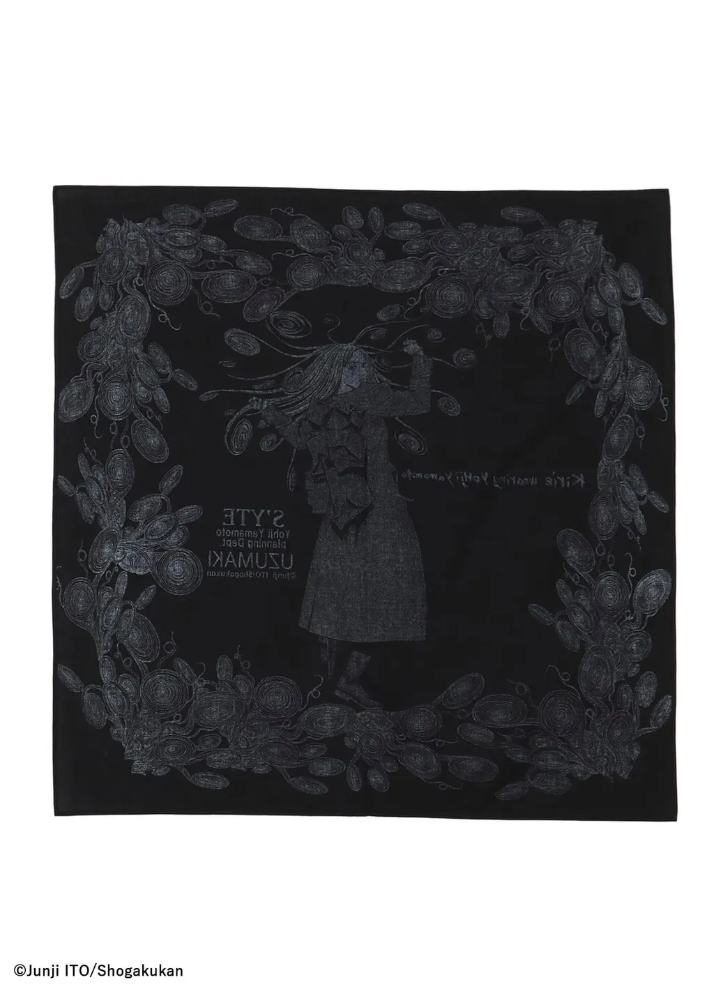 S'yte × Junji Ito -Uzumaki- Kirie Wearing Yohji Yamamoto Scarf