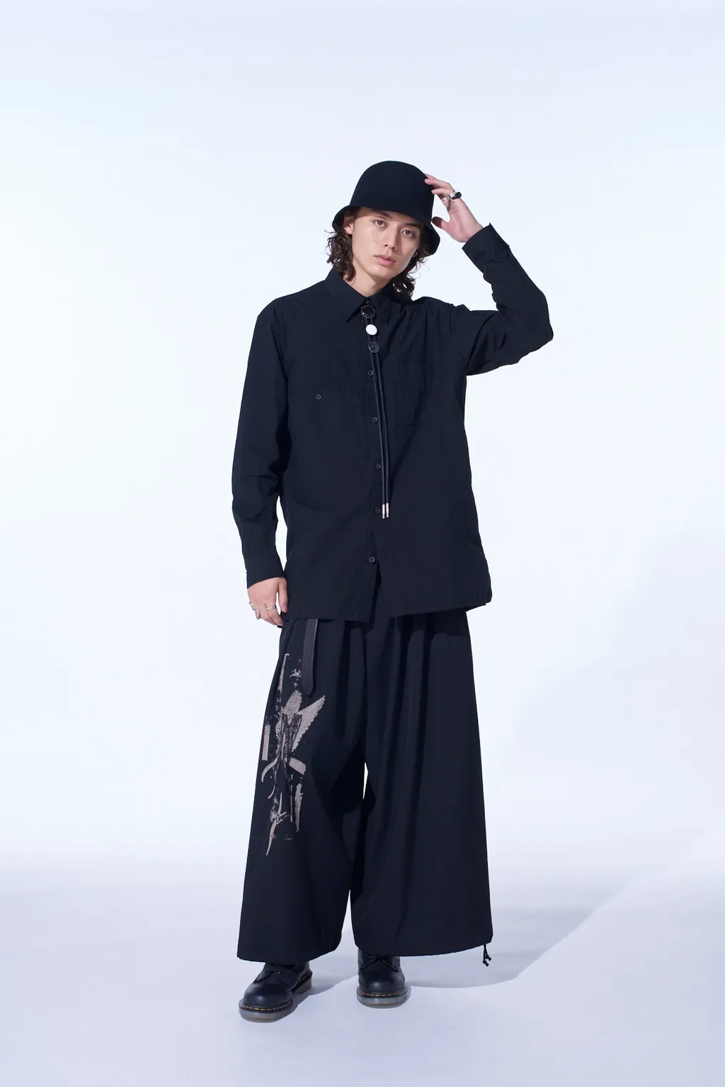 Cotton Linen Single Welt Pocket Shirt