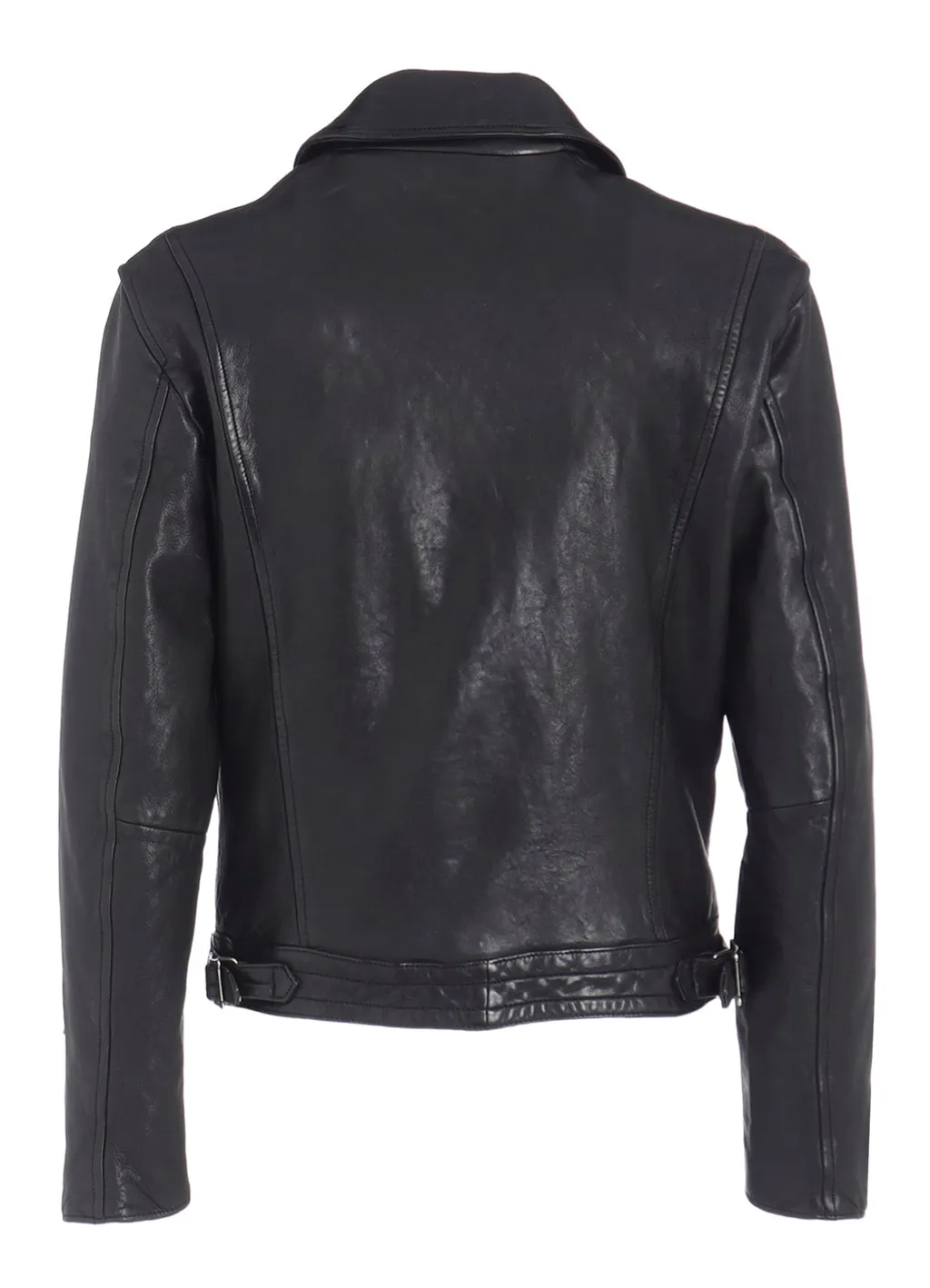 Washed Sheep Leather Classic Double Riders Jacket