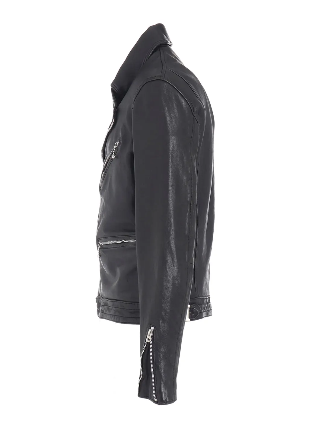 Washed Sheep Leather Classic Double Riders Jacket