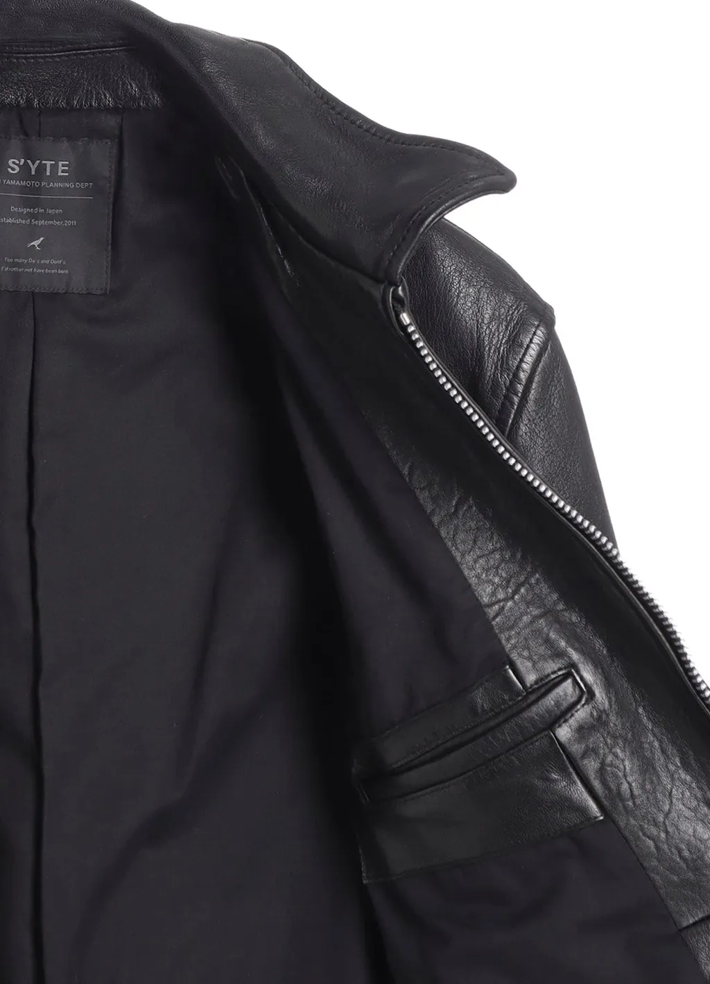 Washed Sheep Leather Classic Single-Breasted Jacket