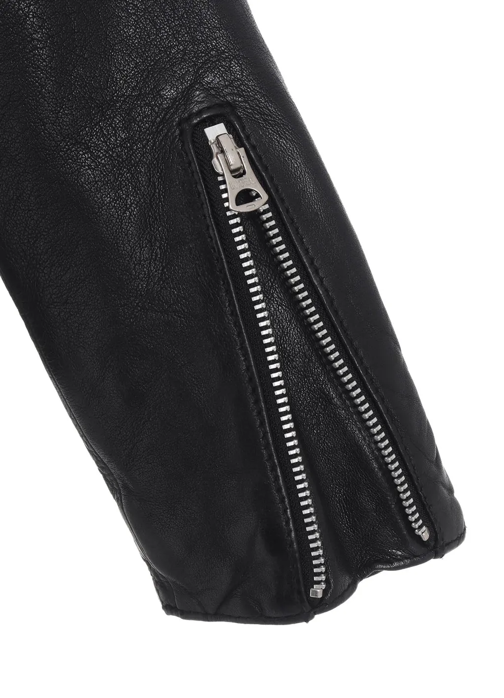 Washed Sheep Leather Classic Single-Breasted Jacket
