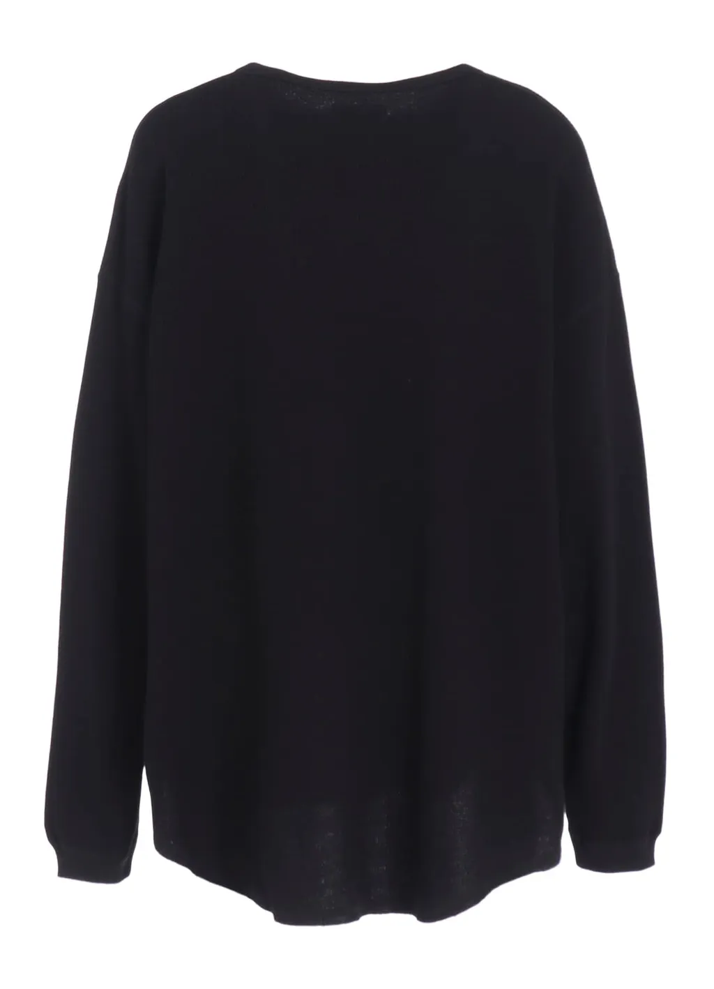 16/Thermal Waffle Gusset Oversized T-Shirt