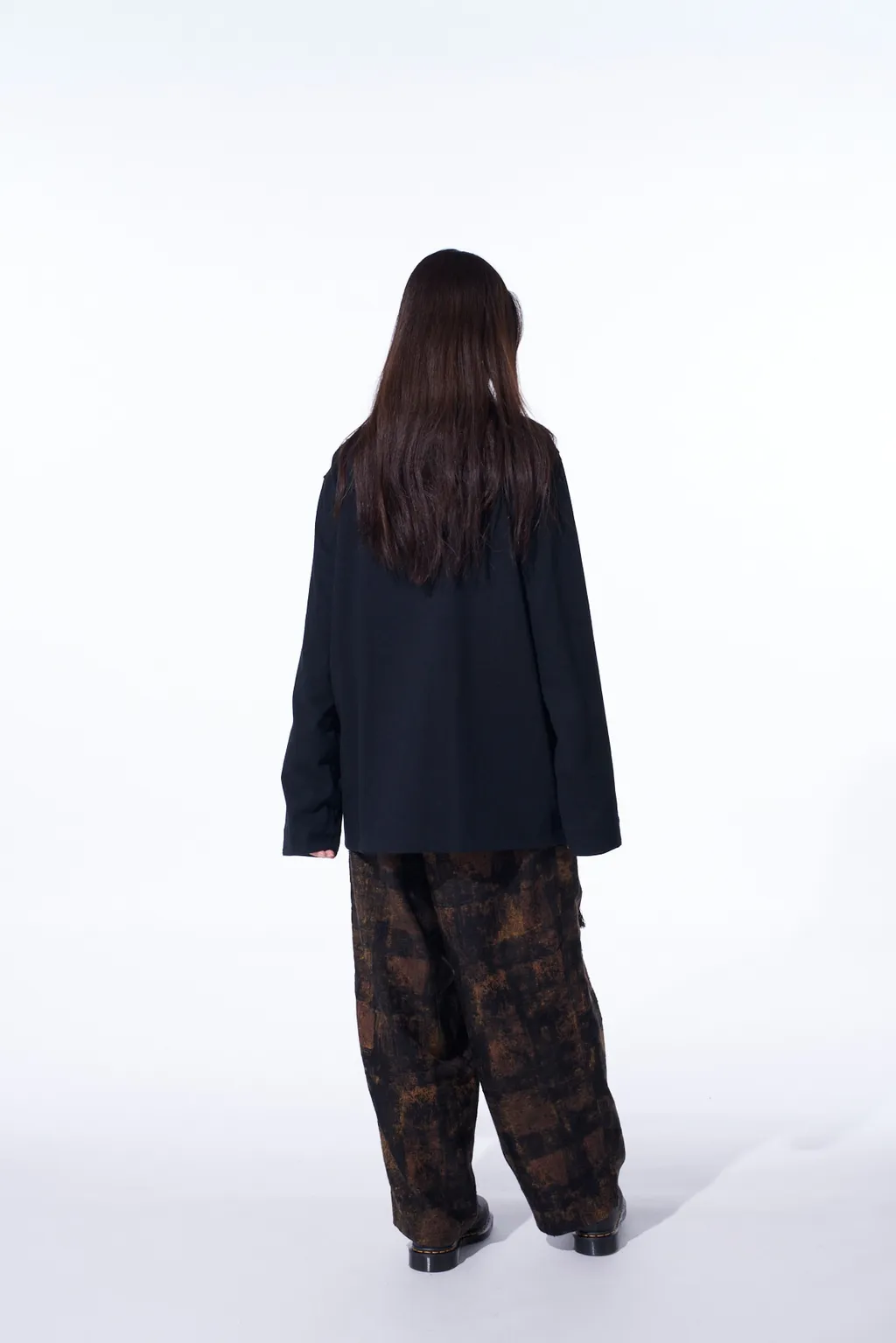 Cotton Jersey Stand Collar Double Jacket