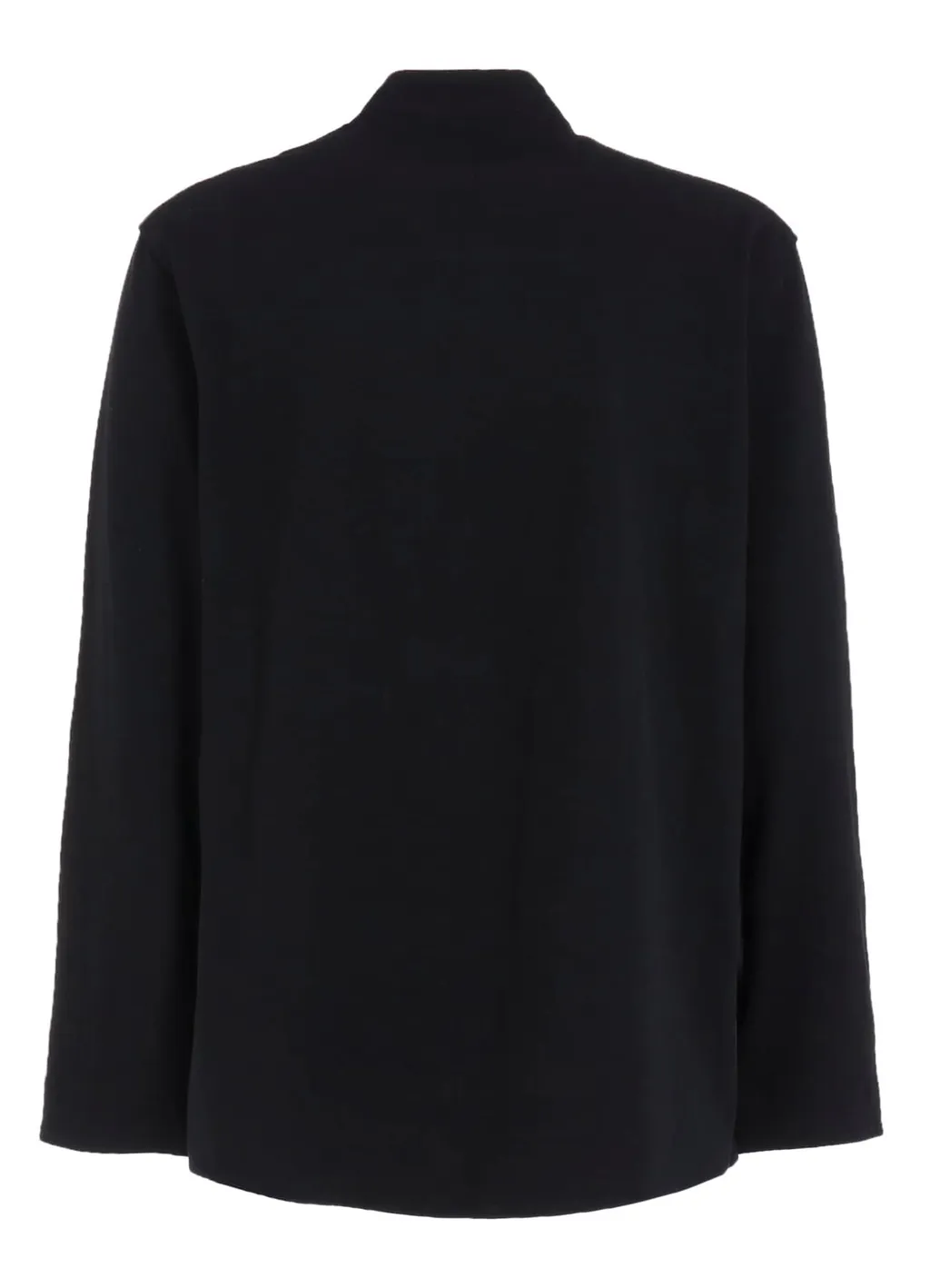 Cotton Jersey Stand Collar Double Jacket