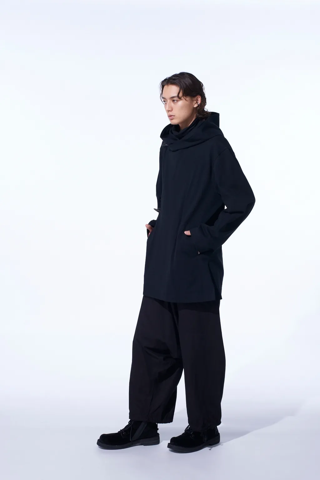 Cotton Jersey Toggle Double Robe