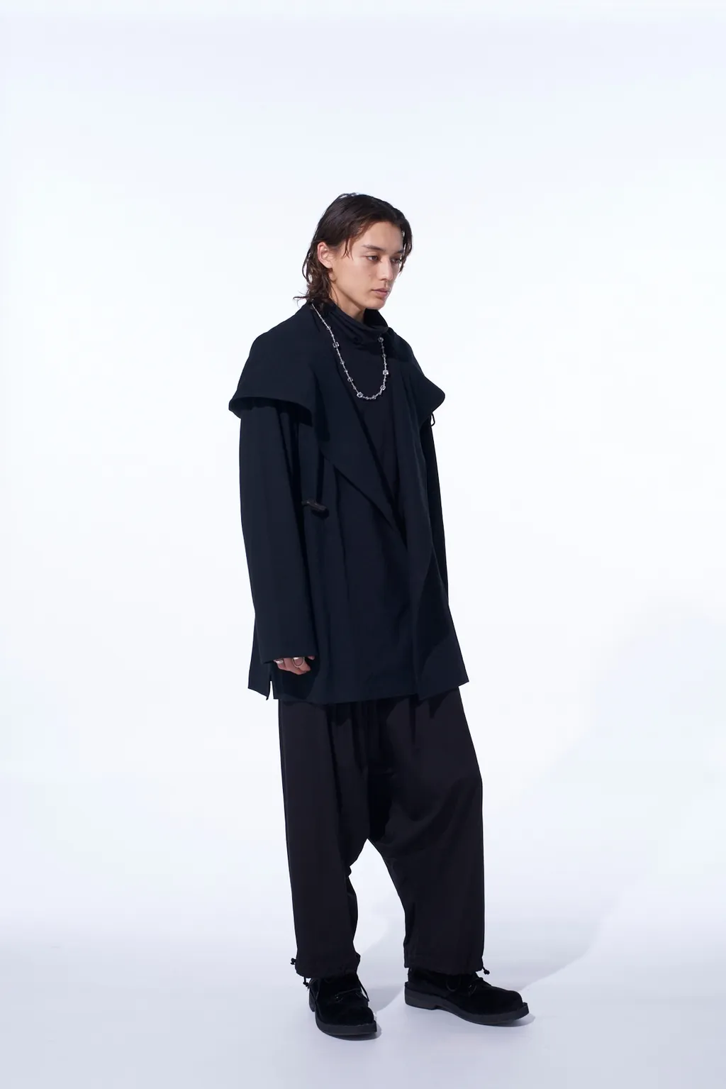 Cotton Jersey Toggle Double Robe