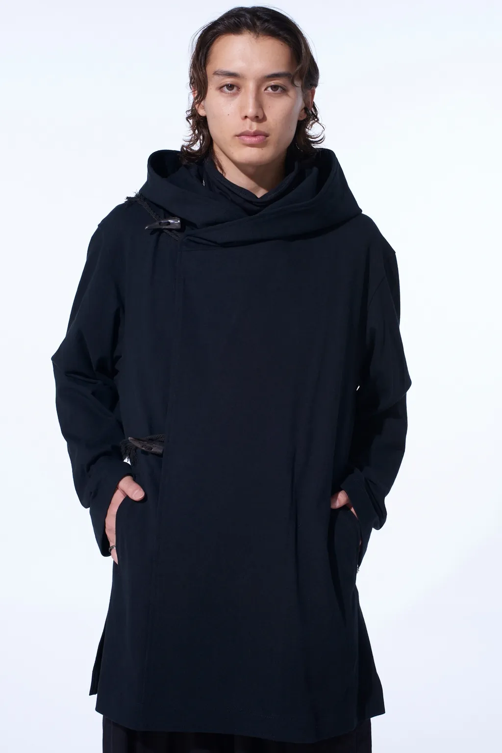 Cotton Jersey Toggle Double Robe