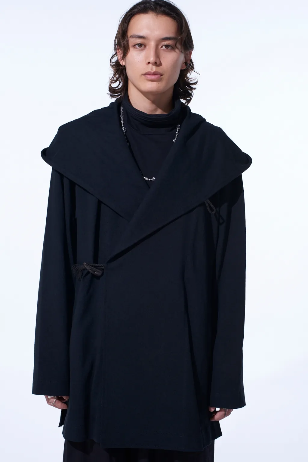 Cotton Jersey Toggle Double Robe