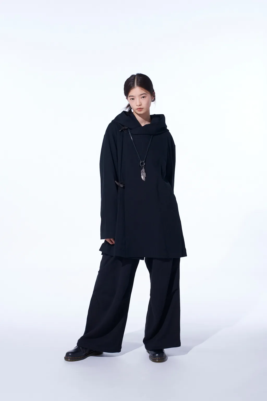 Cotton Jersey Toggle Double Robe