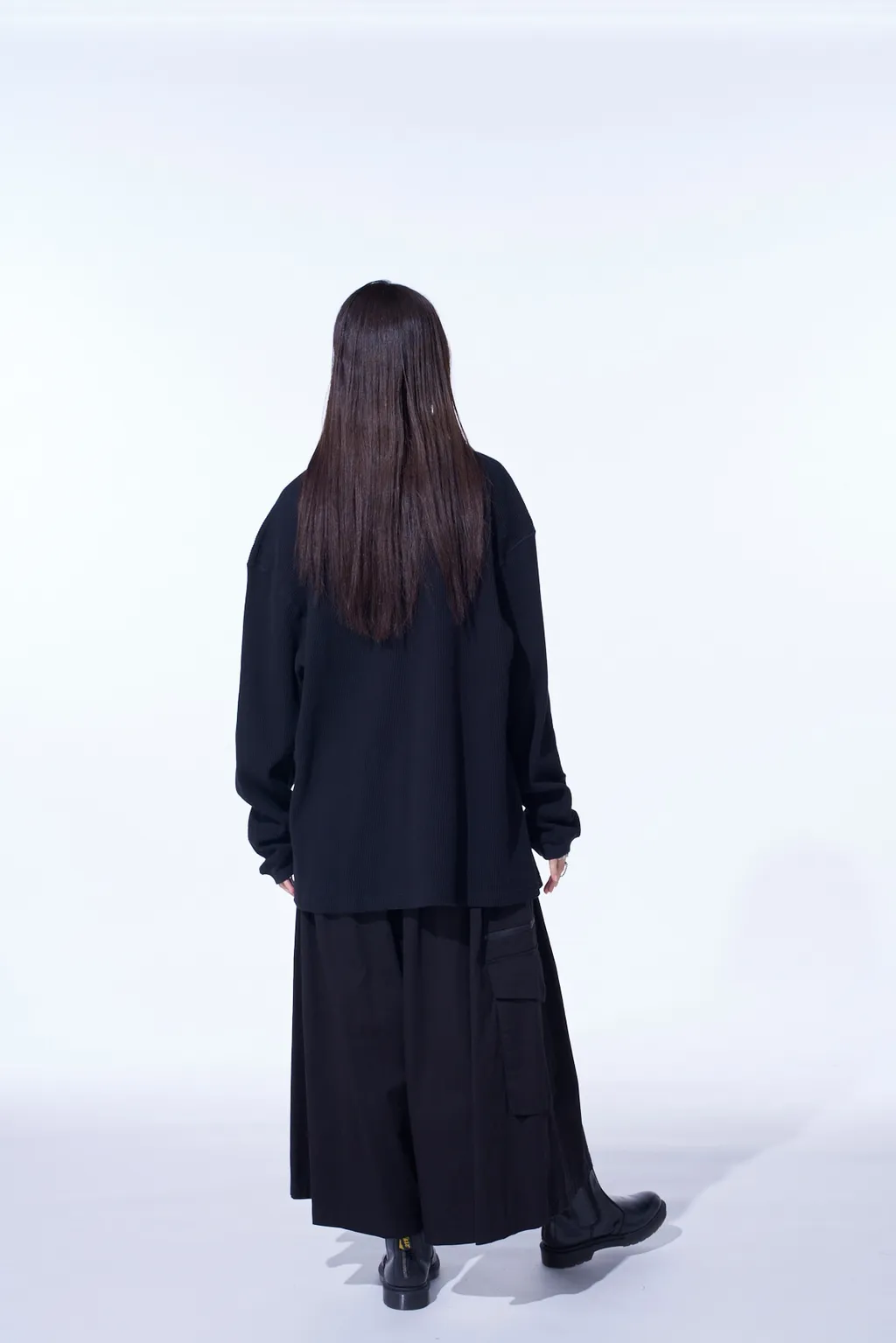 16/Thermal Waffle Turtle Neck T-Shirt