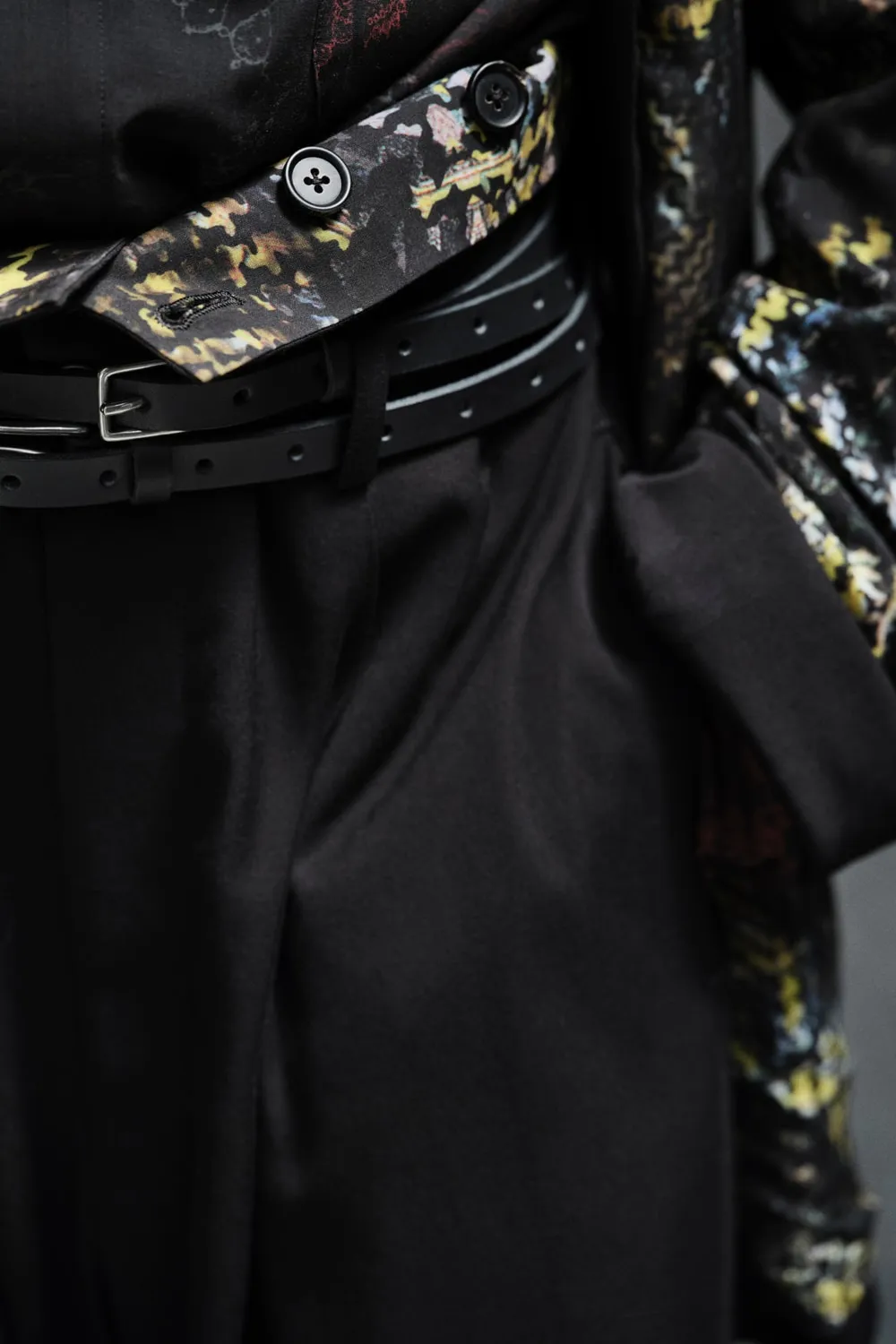 Cow Leather Double Belt