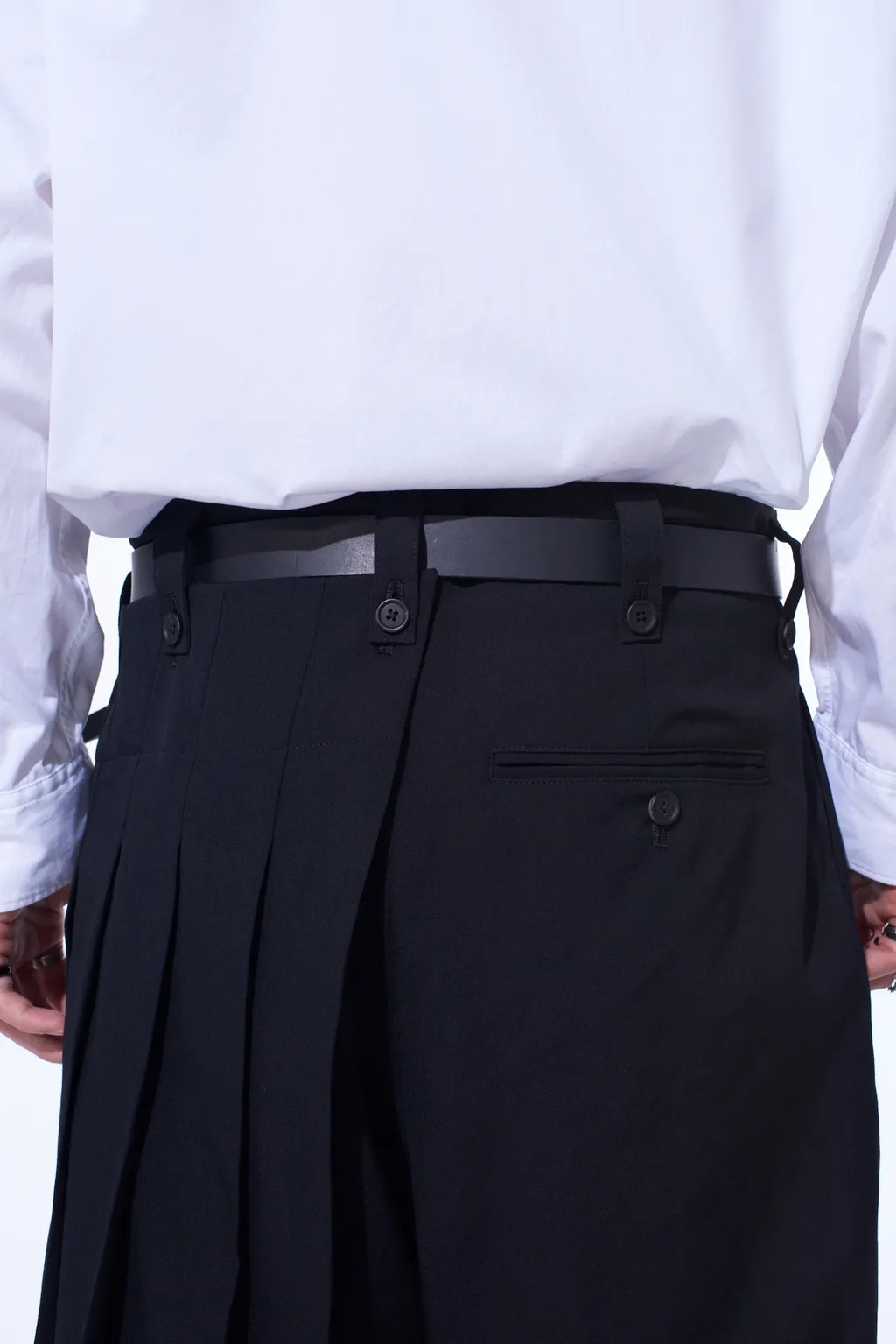 Cow Leather Double Belt