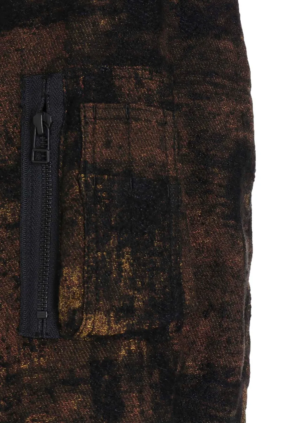 Check Jacquard Bomber Jacket