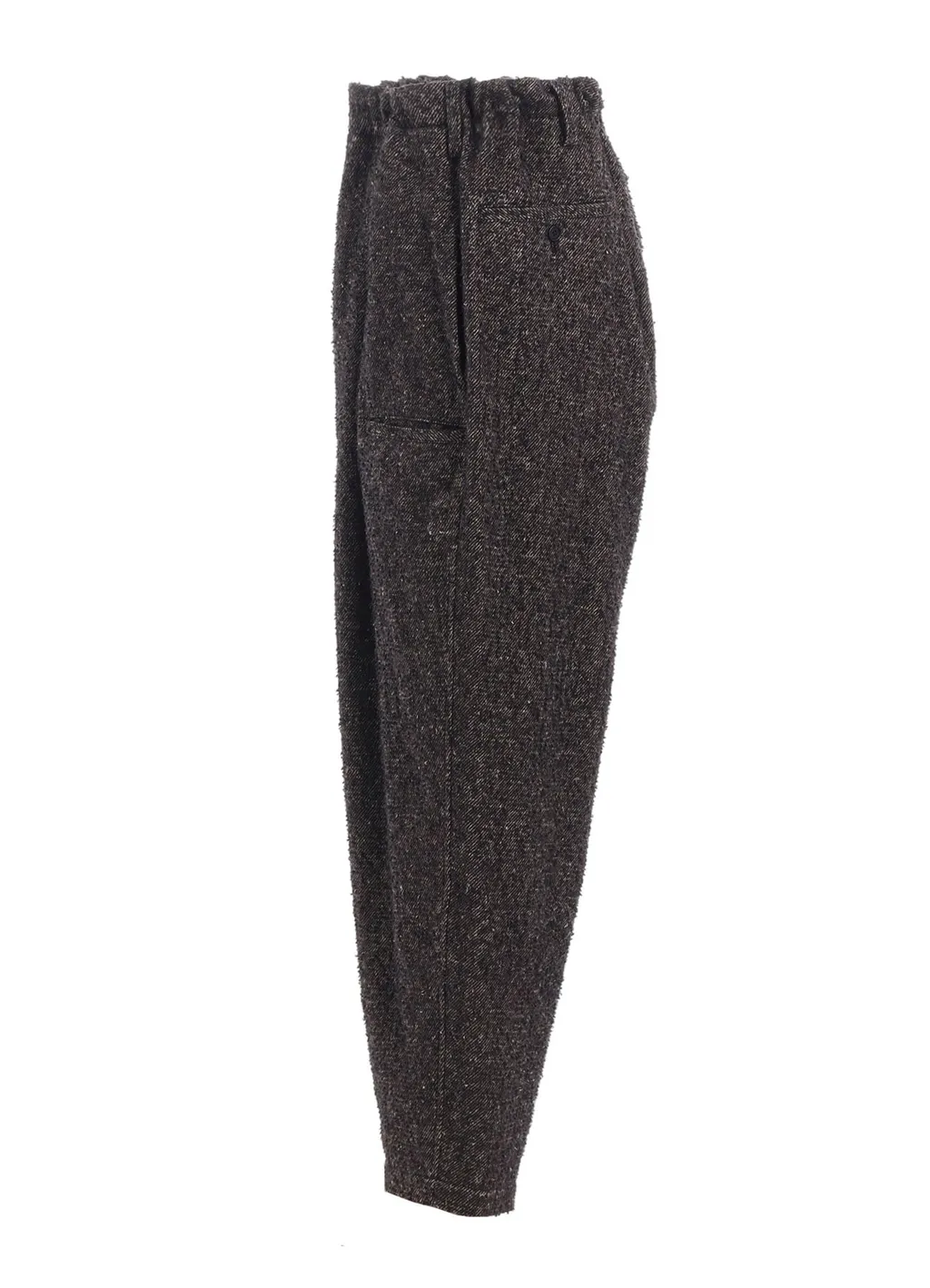 Brushed Twill Needle Punch Tapered Pants