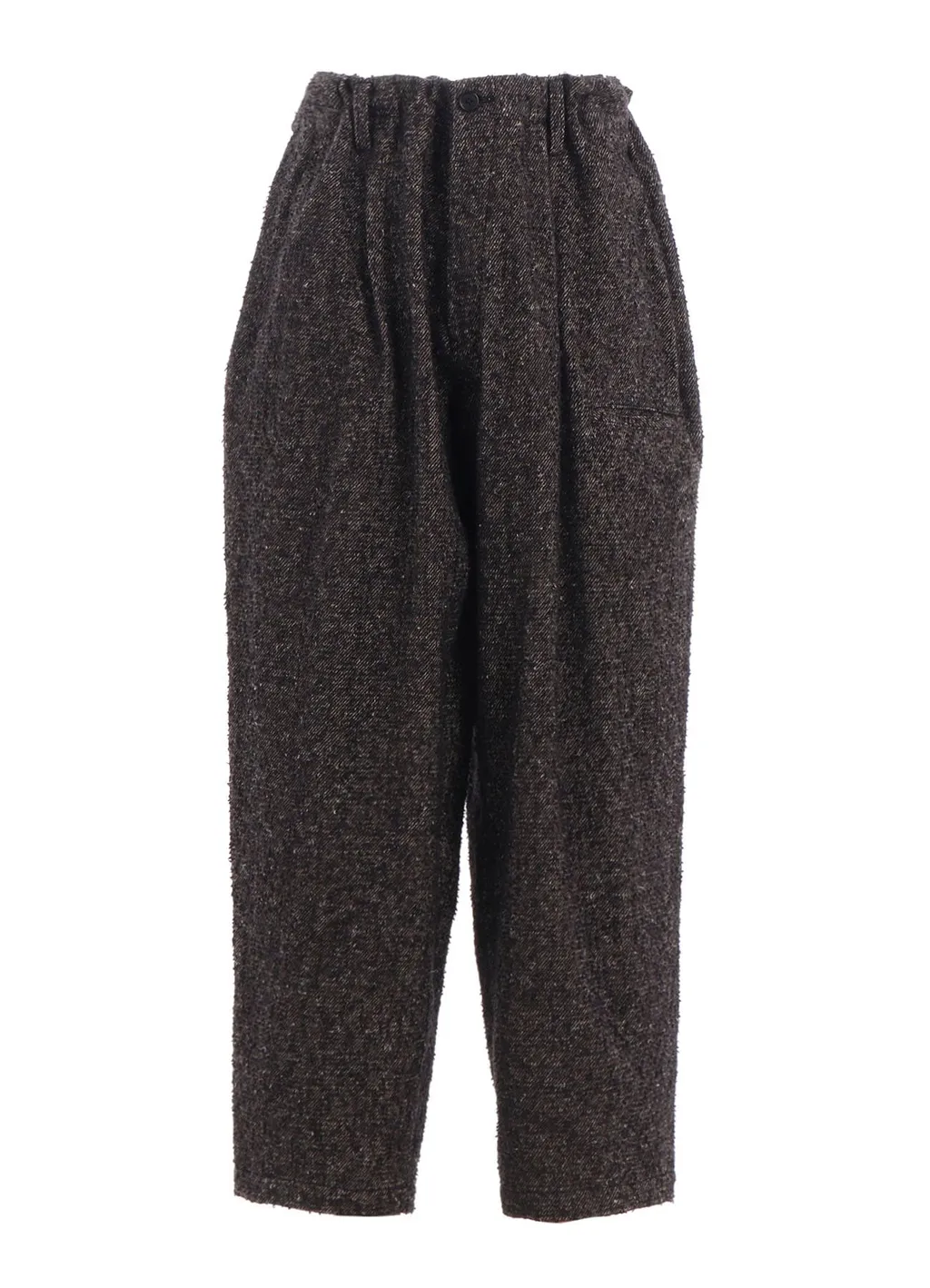Brushed Twill Needle Punch Tapered Pants