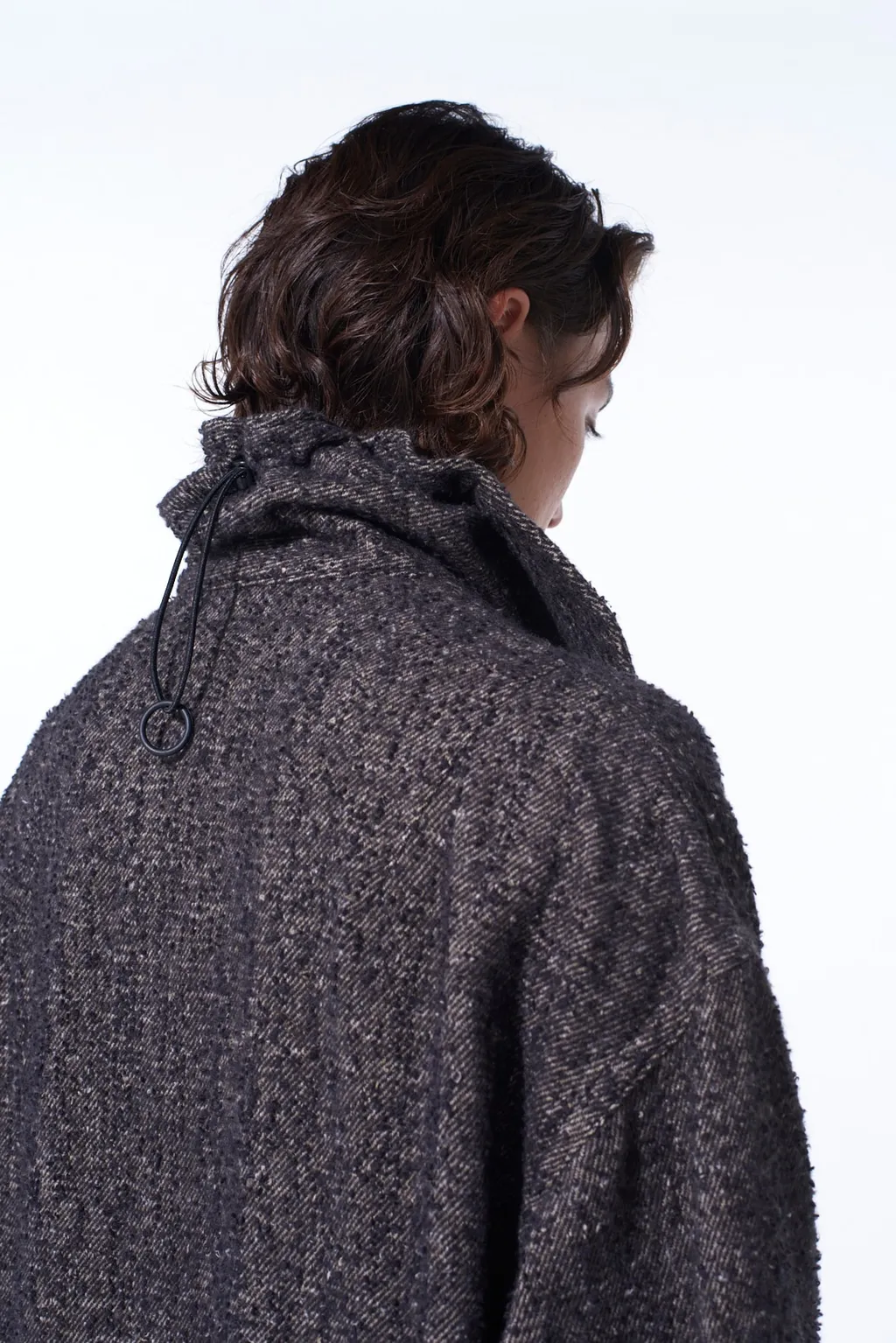 Brushed Twill Needle Punch Reversible Long Truck Top