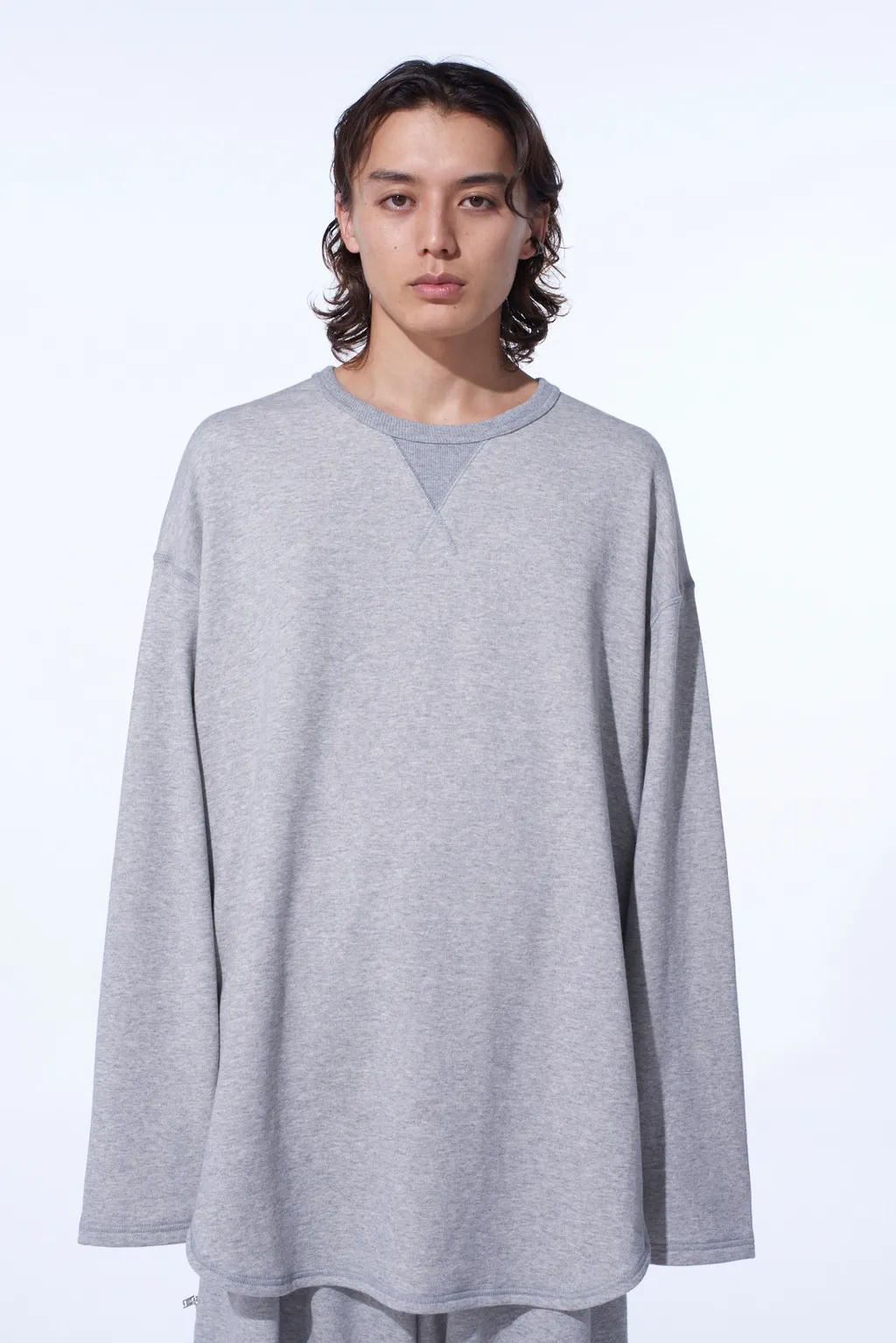 French Terry Long T-Shirt