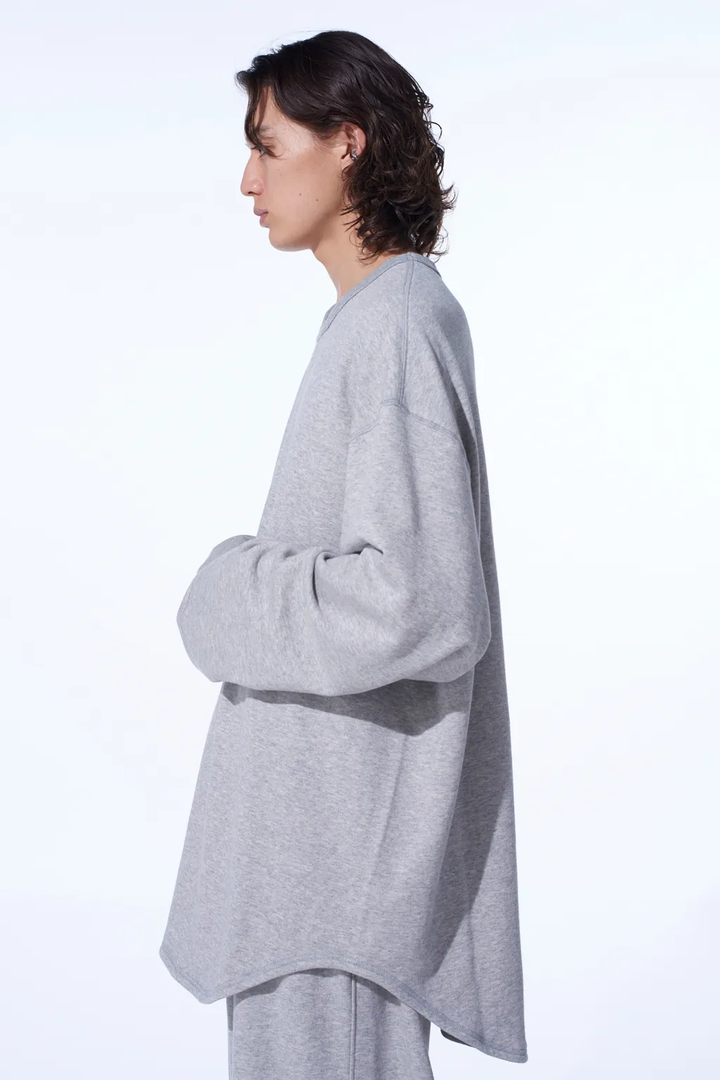 French Terry Long T-Shirt