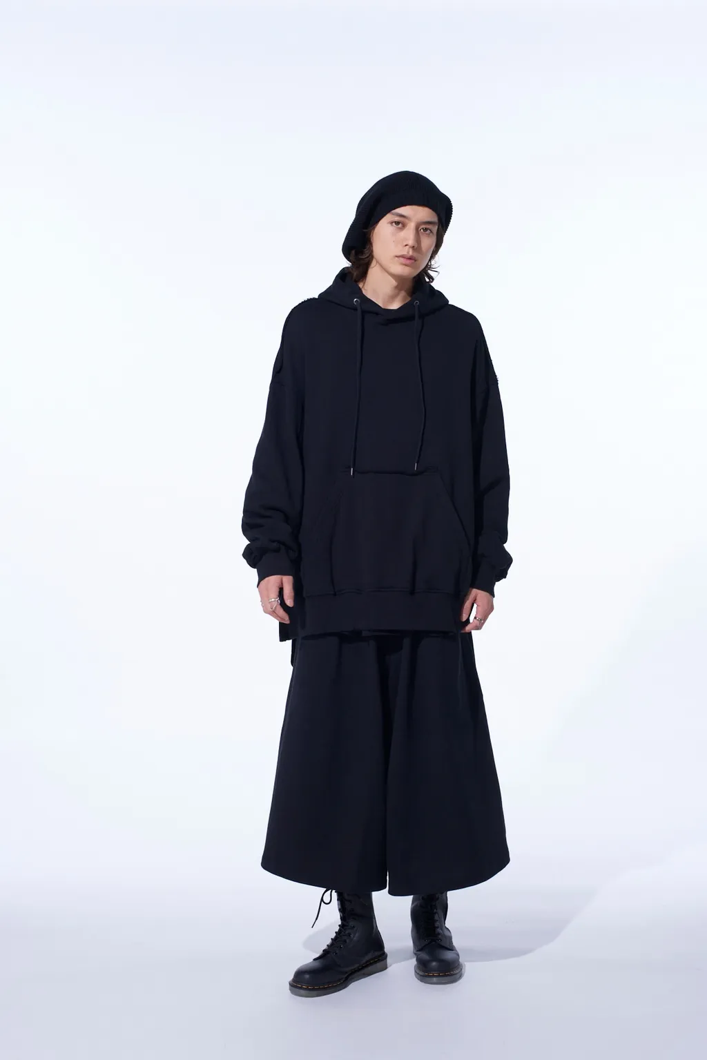French Terry Side Zip Hoodie