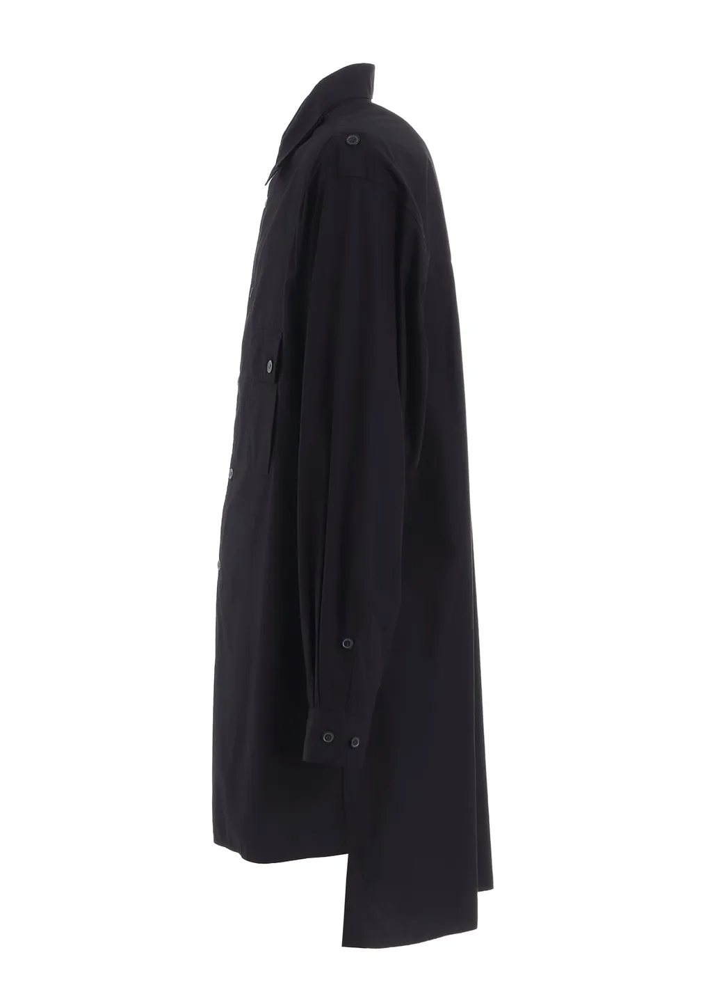 Cotton Broad Oversized Double Collar Shirt