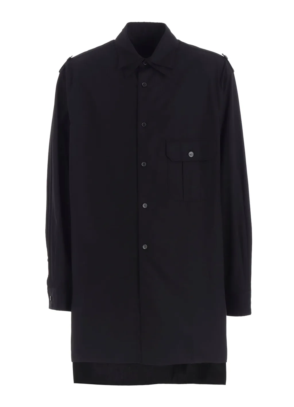 Cotton Broad Oversized Double Collar Shirt