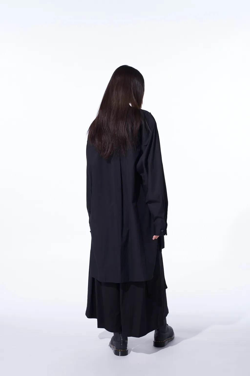 Cotton Broad Oversized Double Collar Shirt