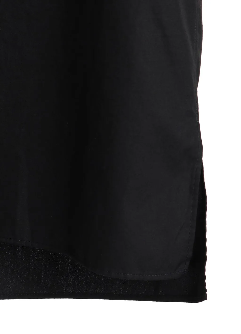 Cotton Broad Ribon Stand Collar Shirt