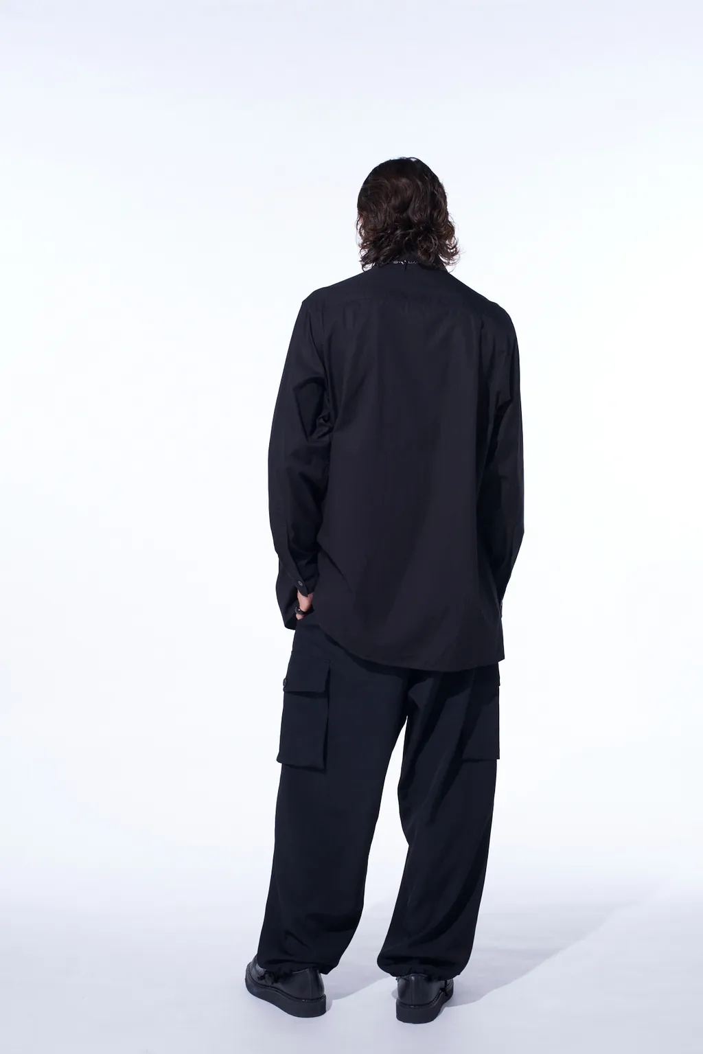 Cotton Broad Front Layer Shirt