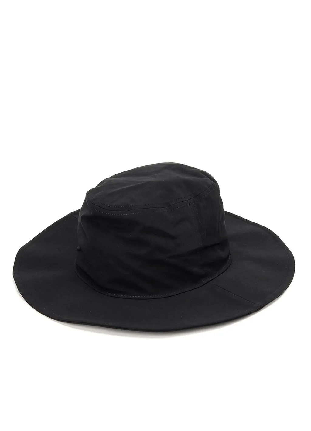 Crepe De Chine Long Brim Hat