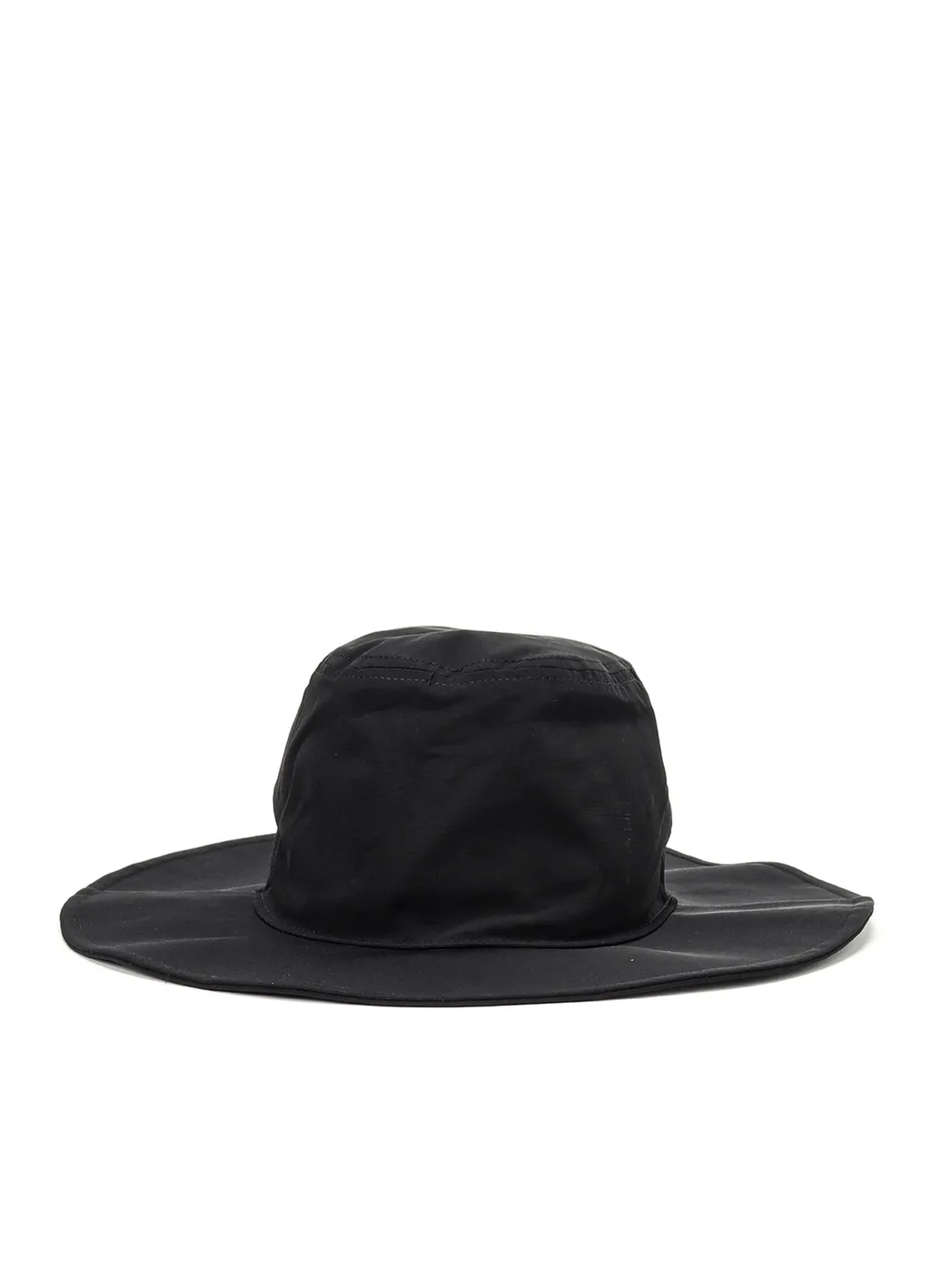 Crepe De Chine Long Brim Hat